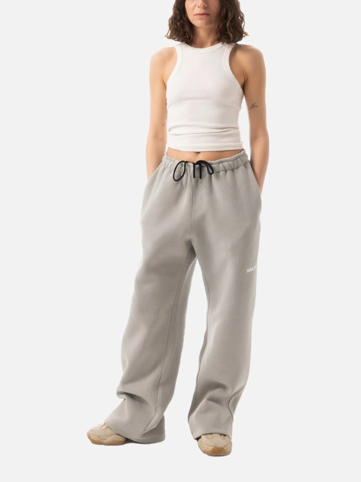 Solid Stone Sweat Pants