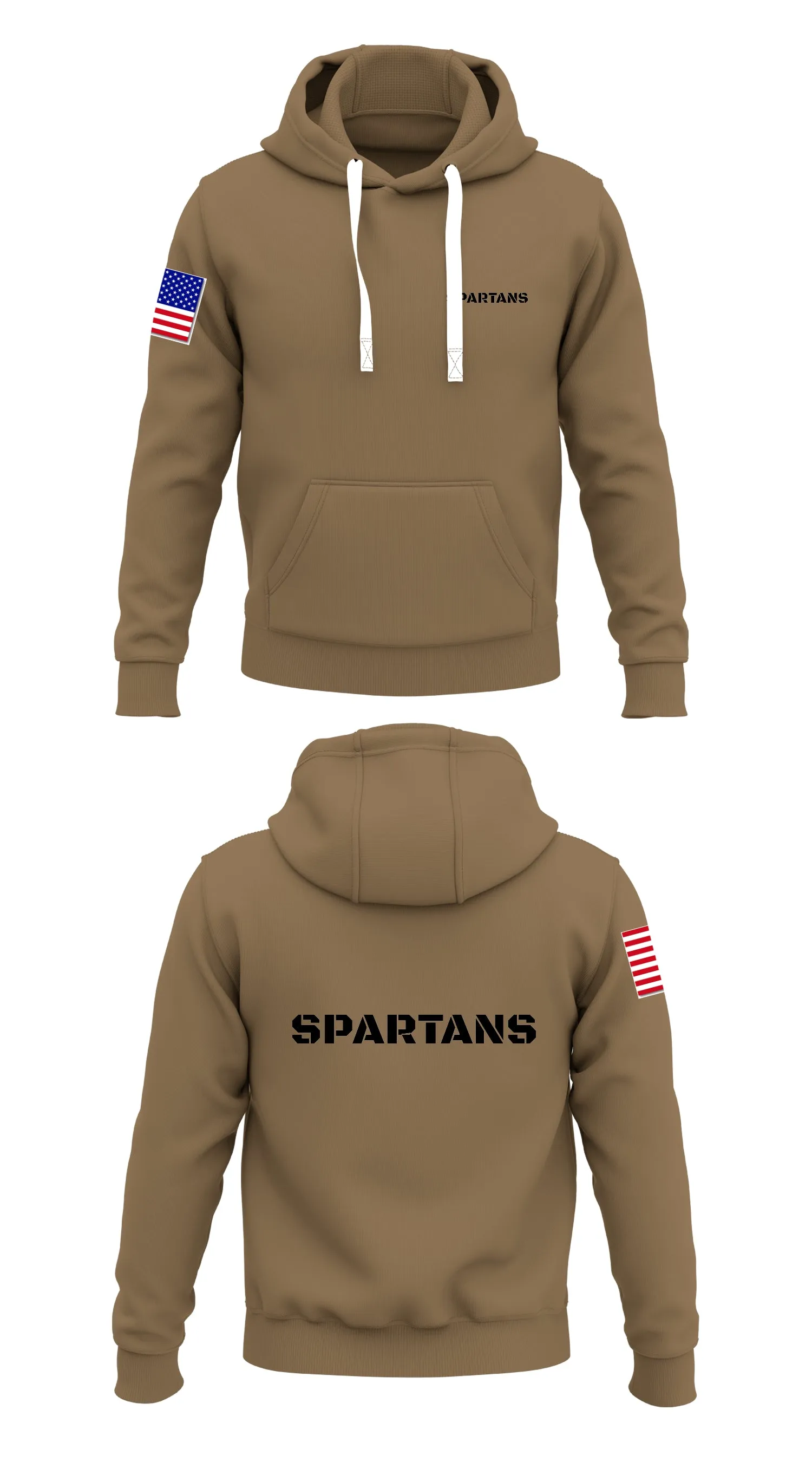 Spartans  Store 4  Core Men's Hooded Performance Sweatshirt - 54144618363