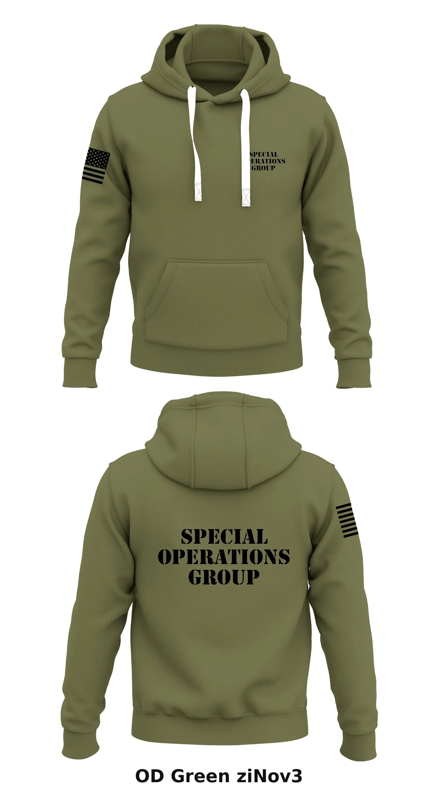 Special Operations Group  Store 1  Core Men's Hooded Performance Sweatshirt - ziNov3