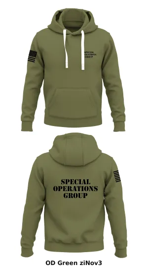 Special Operations Group  Store 1  Core Men's Hooded Performance Sweatshirt - ziNov3