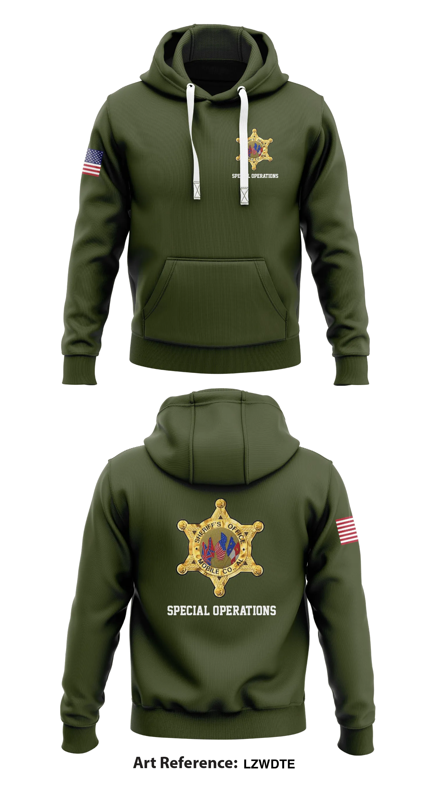 Special operations  Store 1 Core Men's Hooded Performance Sweatshirt - LzwDTE