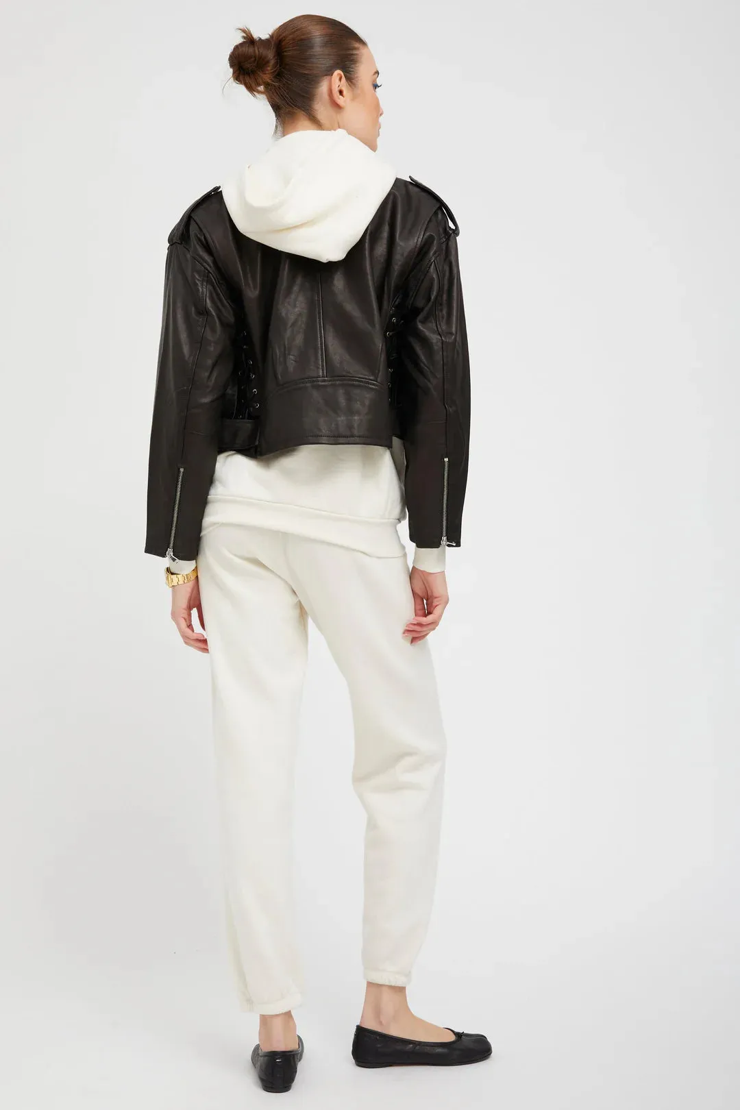SPRWMN Moto Jacket with Eyelet