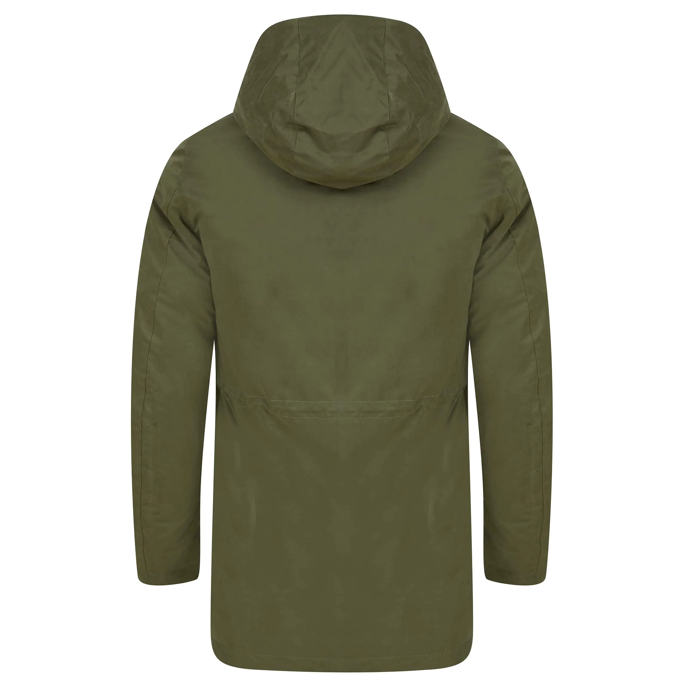 SSEINSE GIUBBINO LONG HOODED FITTED JACKET