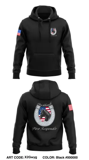 Stockshands Horses For Healing Store 1  Core Men's Hooded Performance Sweatshirt - X2Gwyg