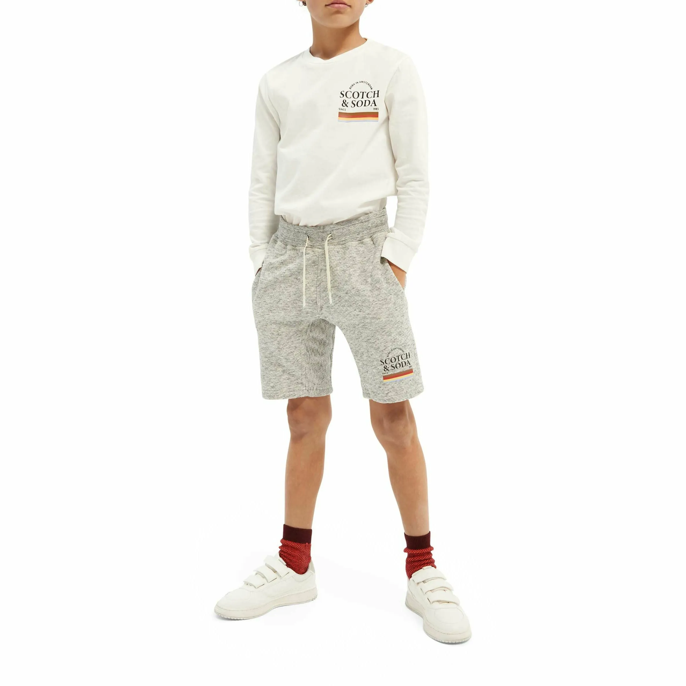 Sweat Shorts In Rich Organic Cotton Quality