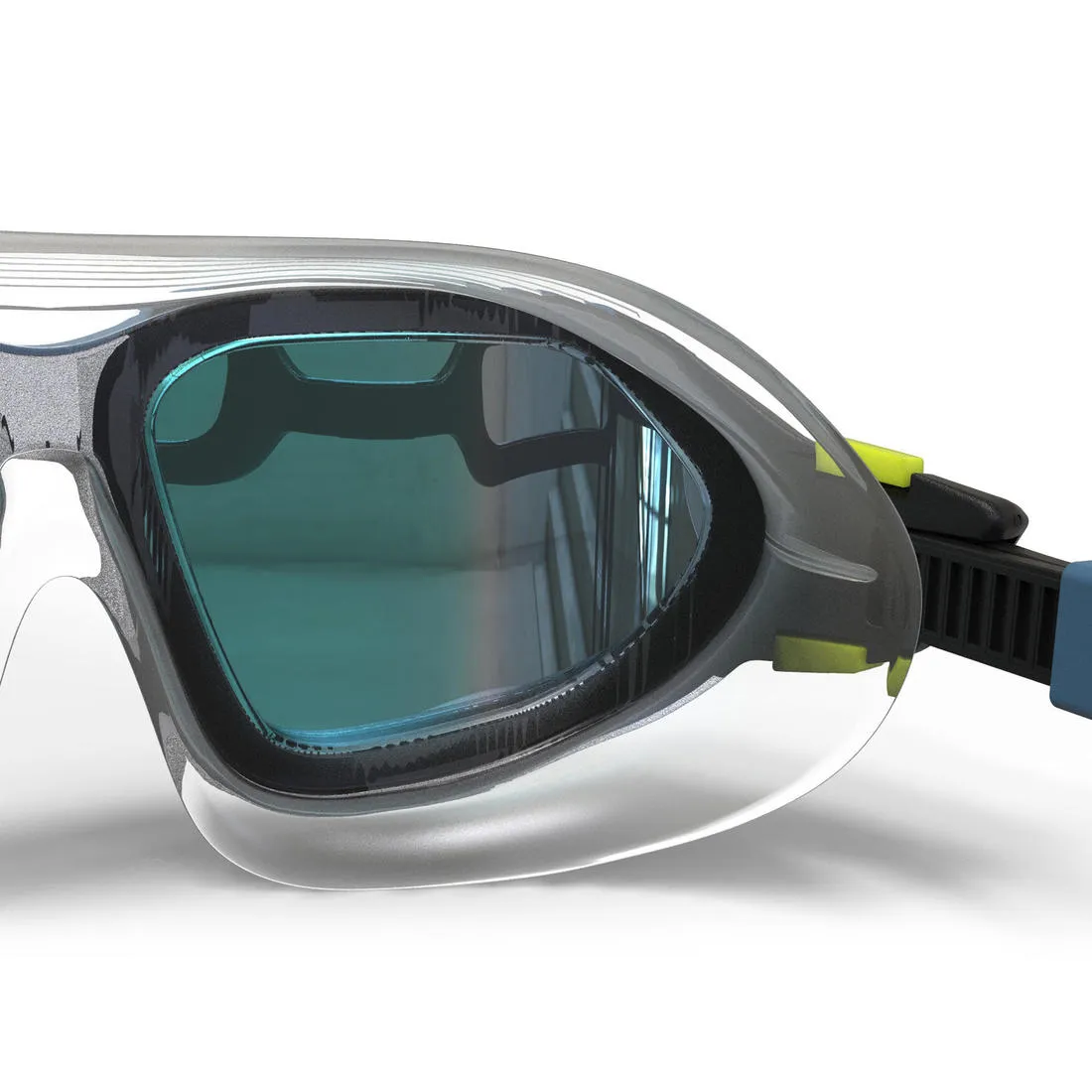 Swimming mask Active - Mirrored lenses - Size large