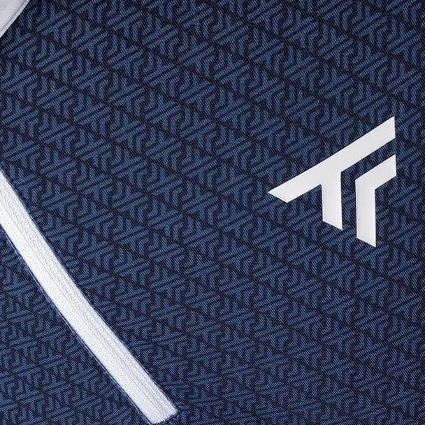 Tecnifibre Mens Thermo Badminton Zipper Longsleeve - White