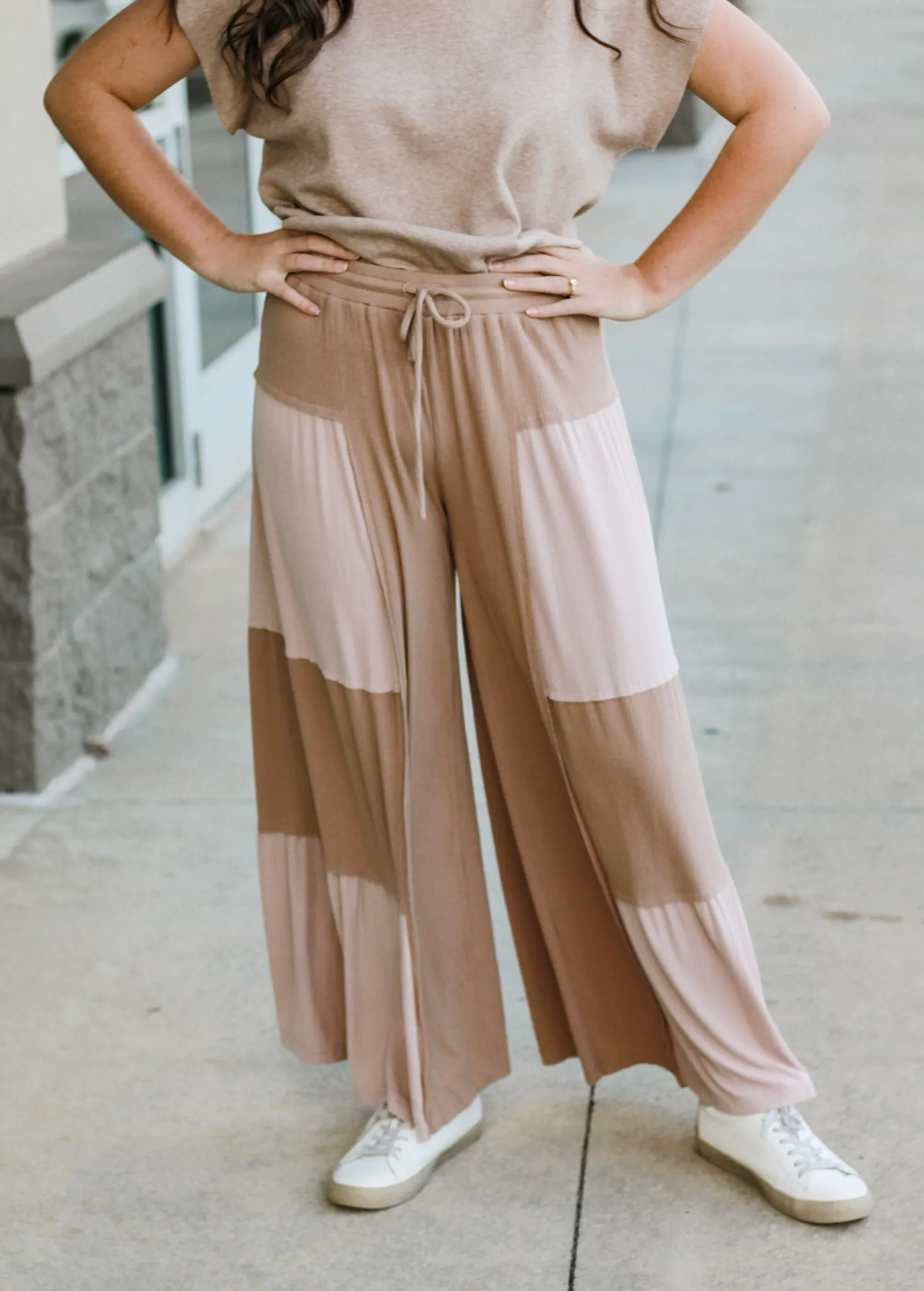 To Better Things Taupe Pants