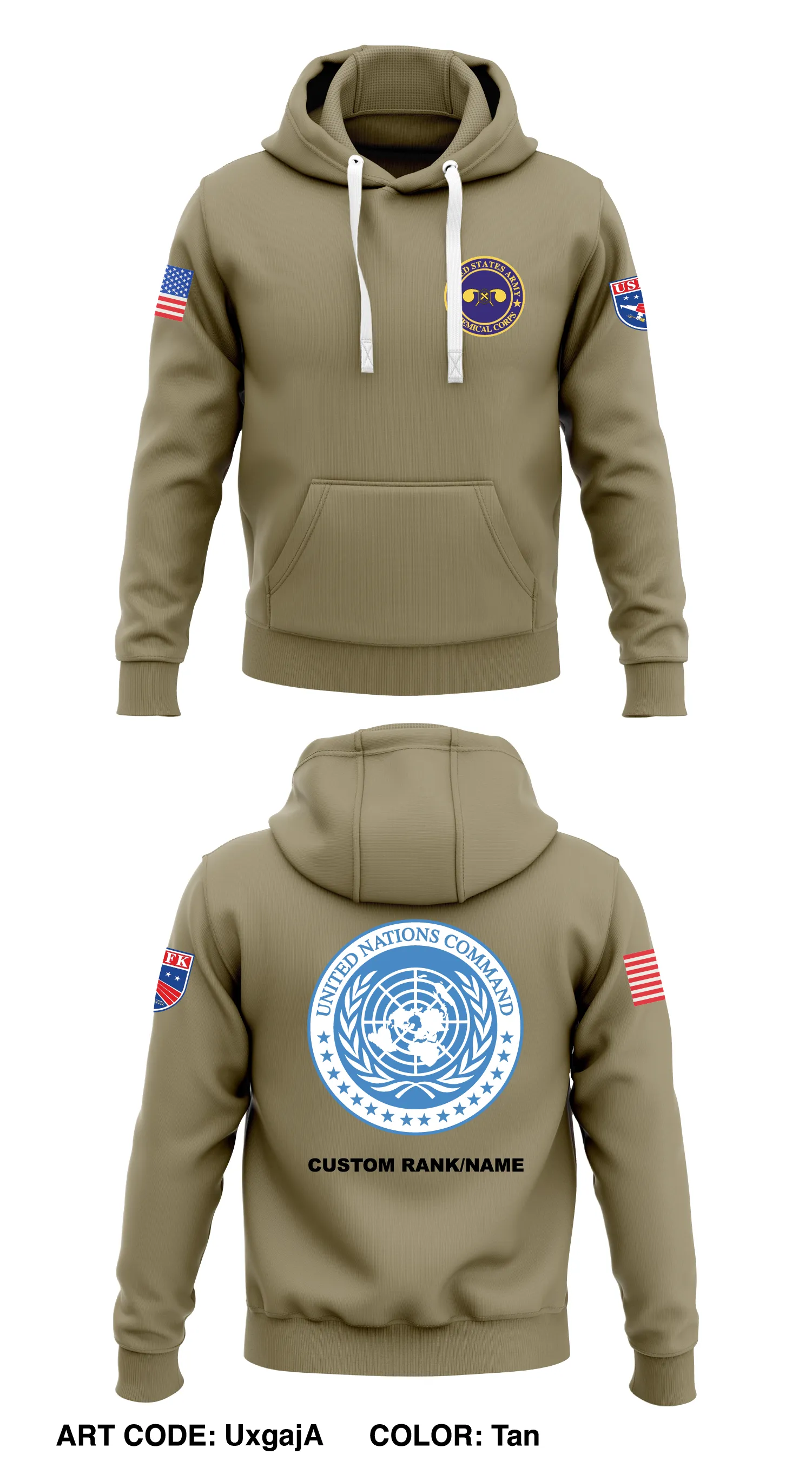 UNCUSFKTASKforce Store 1  Core Men's Hooded Performance Sweatshirt - UxgajA