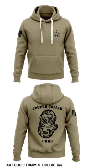 Underwater Construction Team TWO  Store 1  Core Men's Hooded Performance Sweatshirt - TBMWTS
