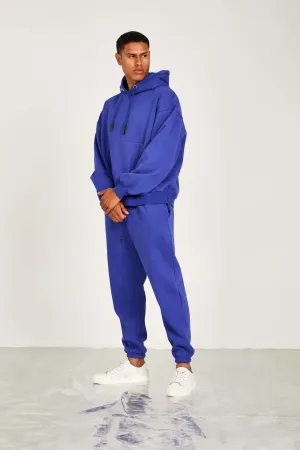 Unisex Loose Fit Sweat Pant Blue