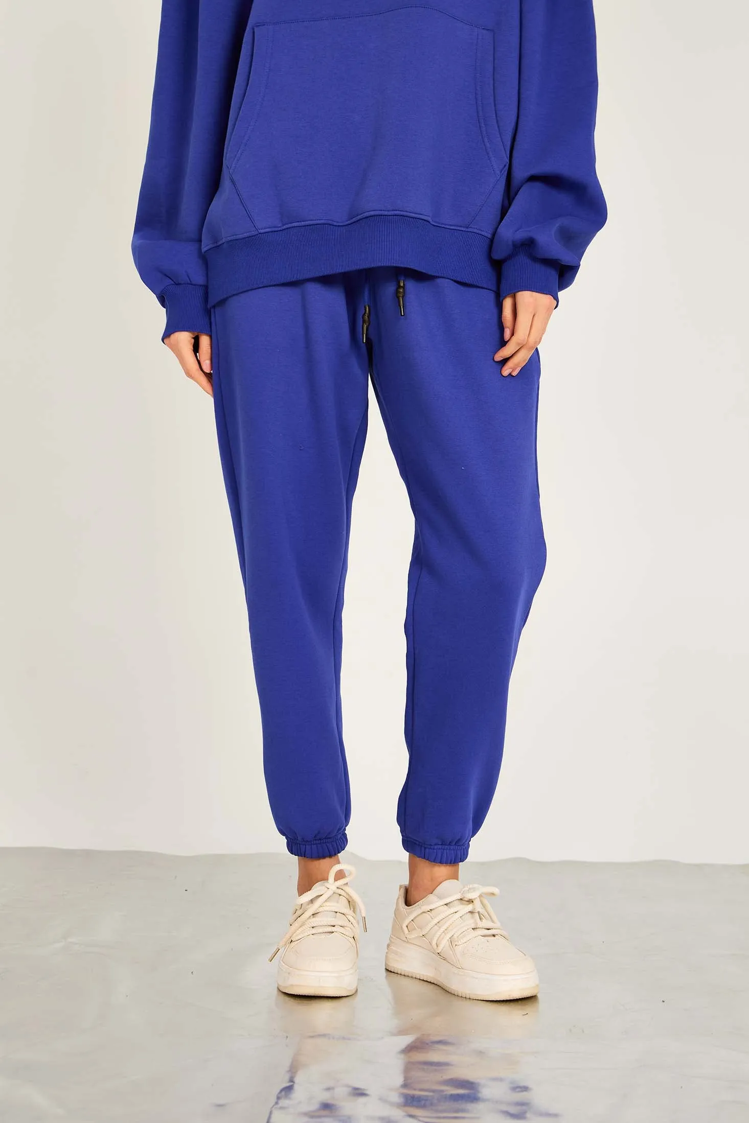 Unisex Loose Fit Sweat Pant Blue