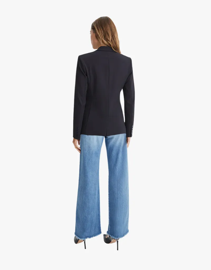 Veronica Beard Iconic Scuba Dickey Jacket in Navy