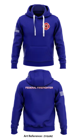 Veteran Affairs Fire Department-Bath, NY Store 1  Core Men's Hooded Performance Sweatshirt - ZYgUrZ