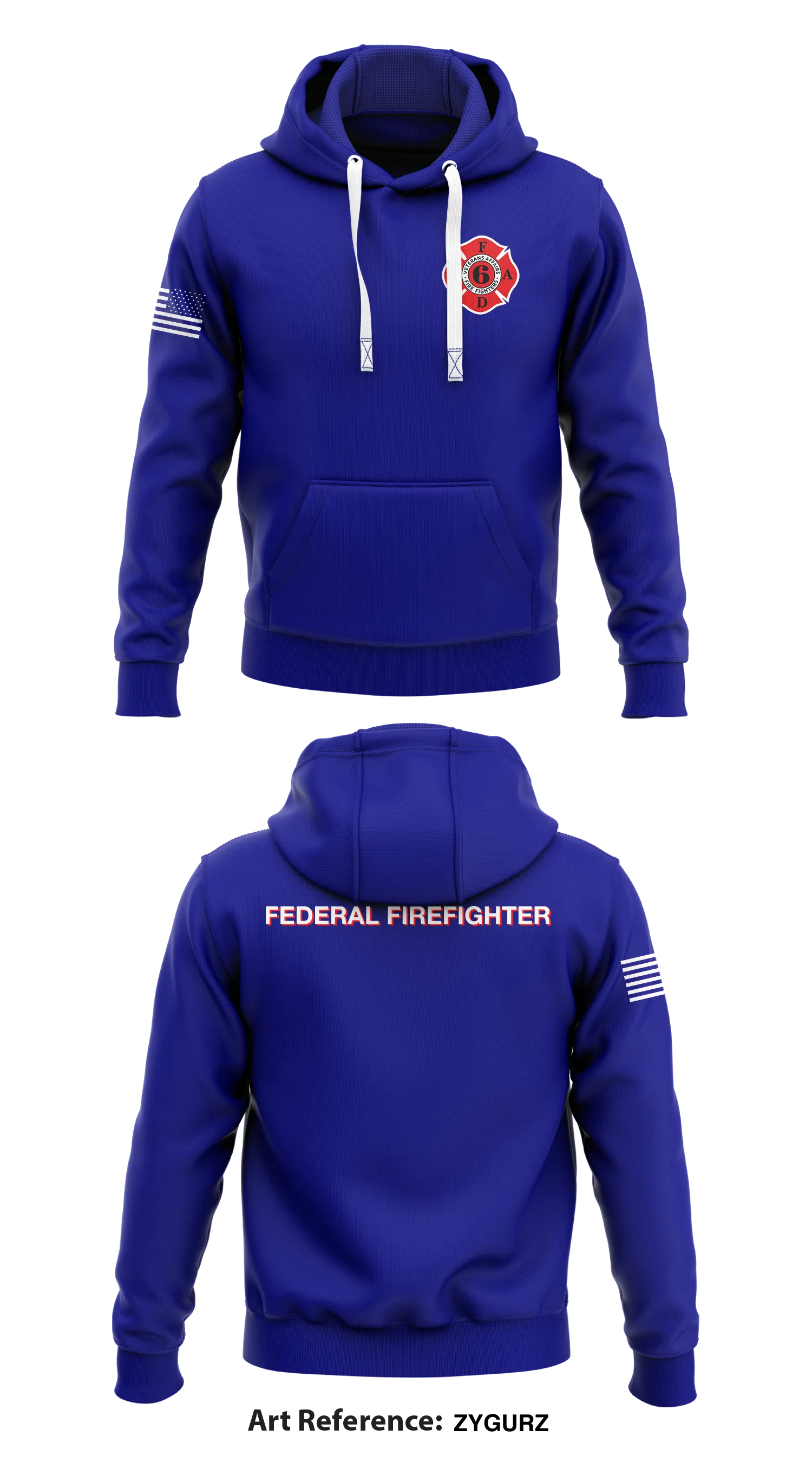 Veteran Affairs Fire Department-Bath, NY Store 1  Core Men's Hooded Performance Sweatshirt - ZYgUrZ