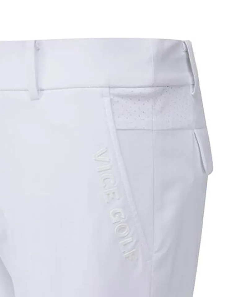 Vice Golf Atelier Men's Ventilation Points Pants - White