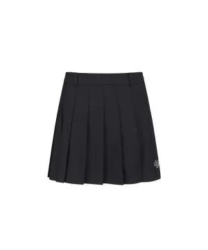 Vice Golf Atelier Women's Basic Pleats Skirt - Black