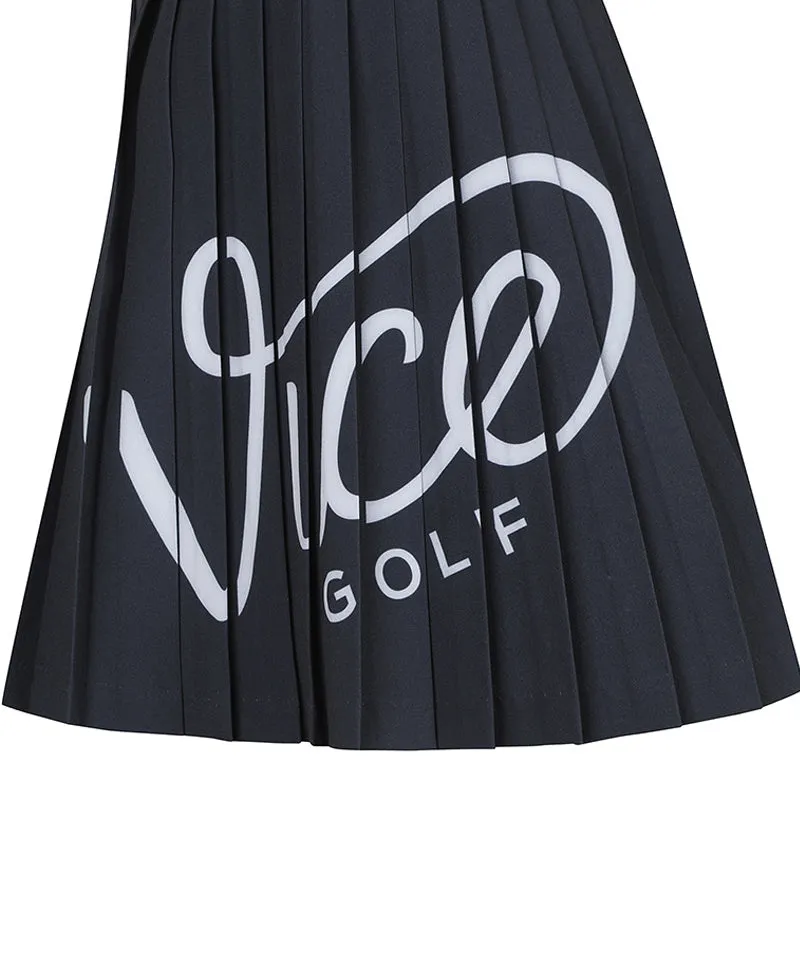 Vice Golf Atelier Women's Vice Liberty Club Pleats Skirt - Black