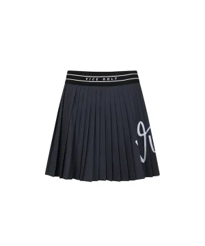 Vice Golf Atelier Women's Vice Liberty Club Pleats Skirt - Black