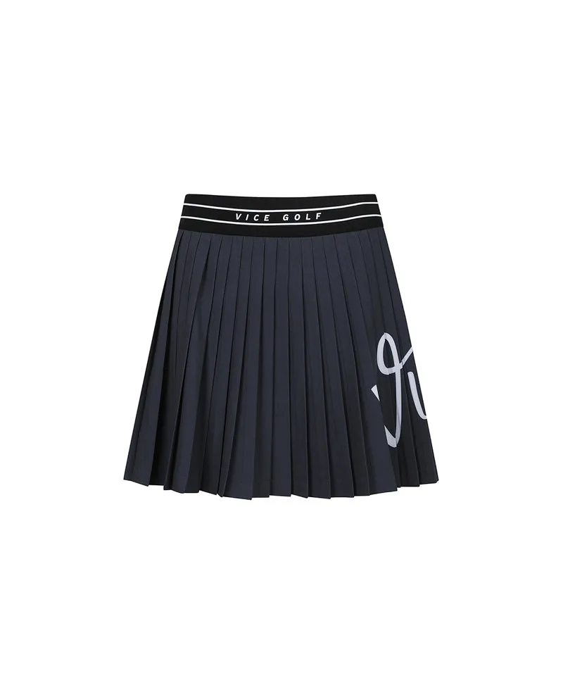 Vice Golf Atelier Women's Vice Liberty Club Pleats Skirt - Black