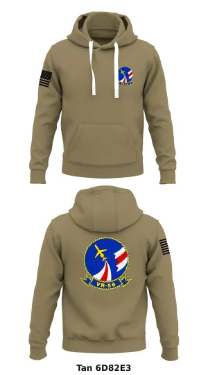 VR 56 Globemasters Store 1  Core Men's Hooded Performance Sweatshirt - 6D82E3