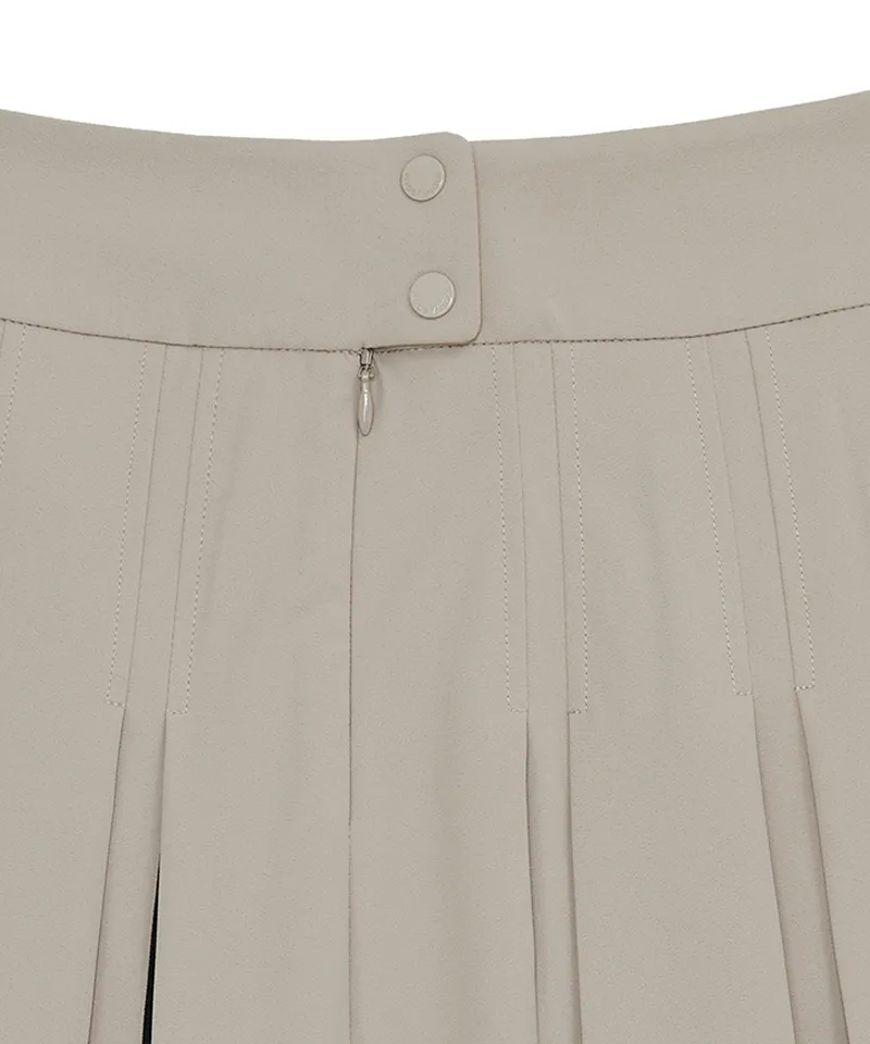 WideAngle: CO Spring Basic Pleated Culotte  - 3 Colors
