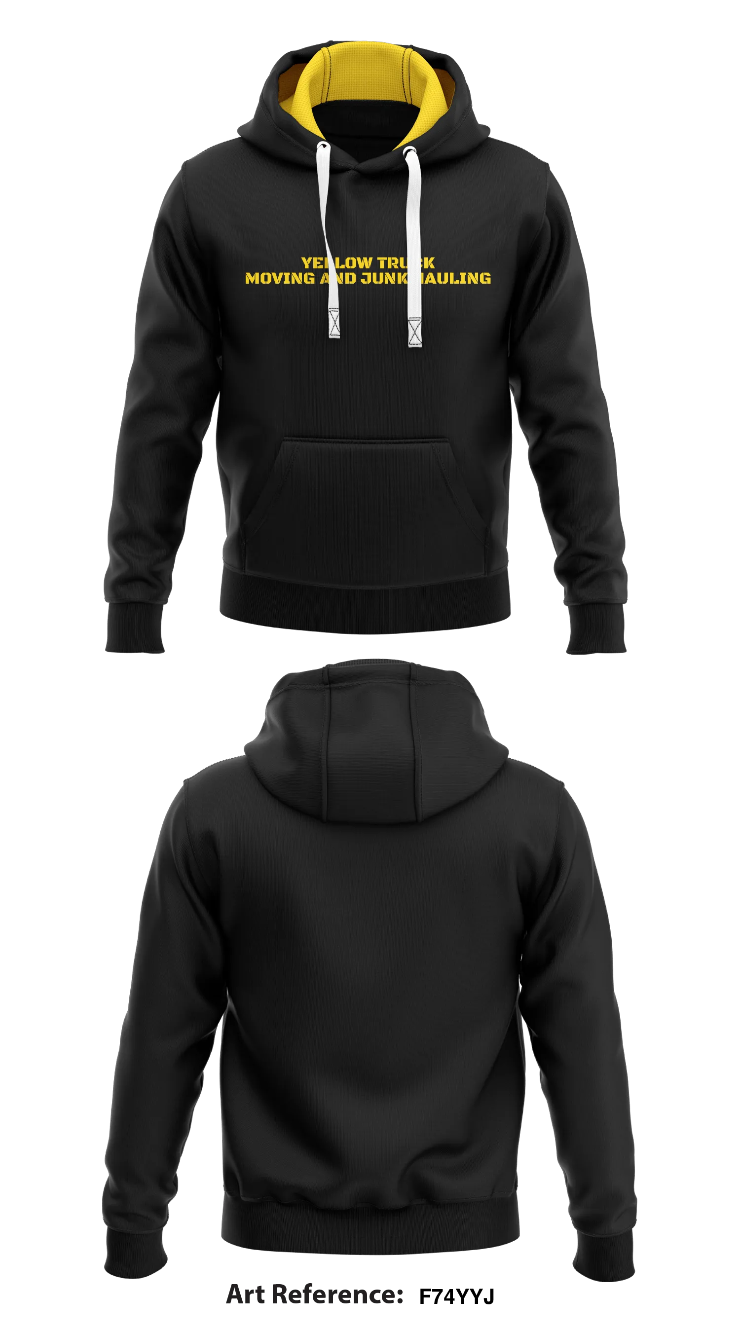 YELLOW TRUCK MOVING AND JUNK HAULING  Store 1  Core Men's Hooded Performance Sweatshirt - F74yYj