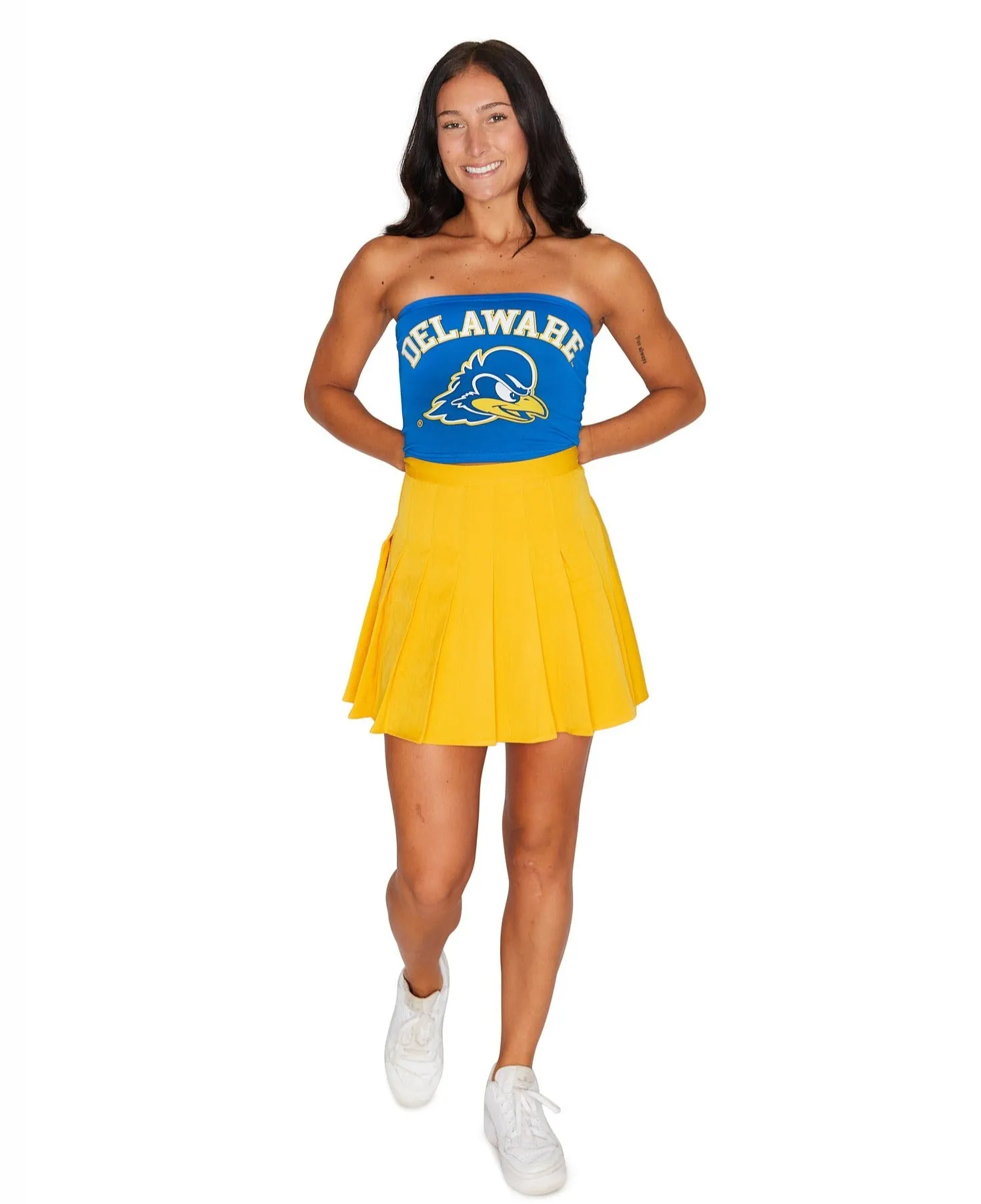 Yellow Varsity Tennis Skirt