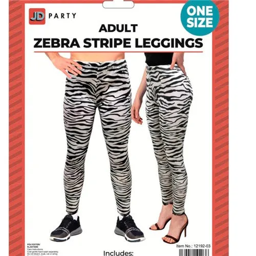 Zebra Stripe Leggings